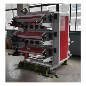 Four Colours Flexographic Printing 1200mm short flame